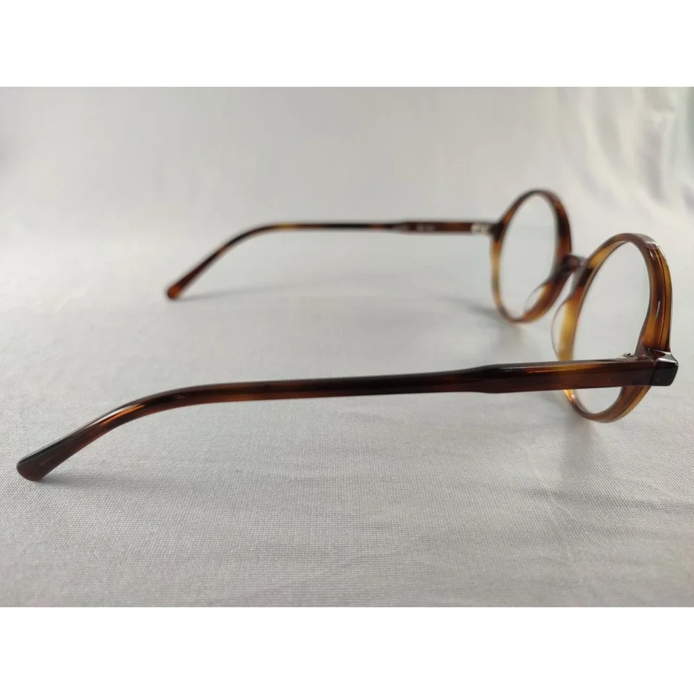 Kala‎ Eyewear G300 Round Tortoise Eyeglasses Frames 46-20 Handmade USA